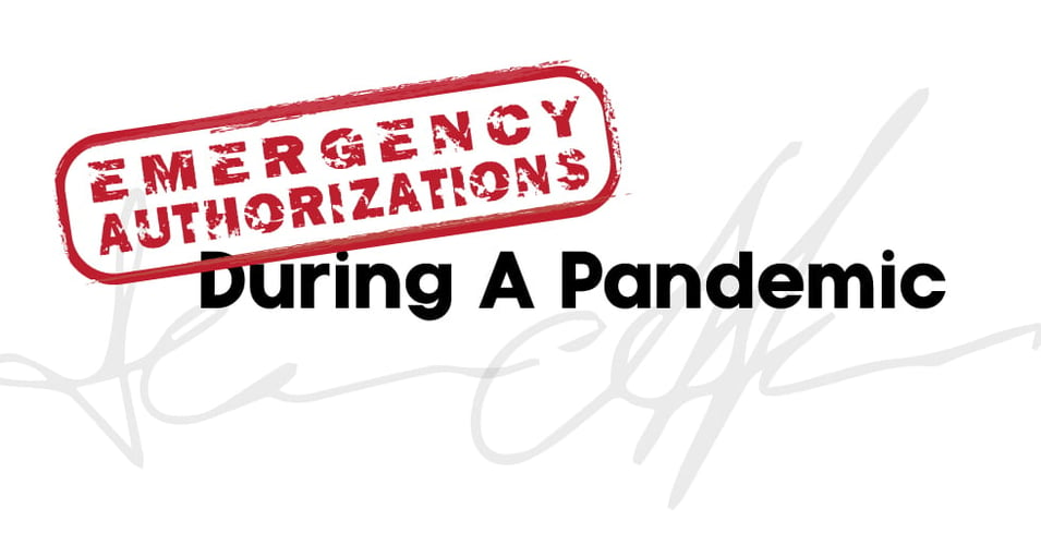 Emergency Regulations During A Pandemic