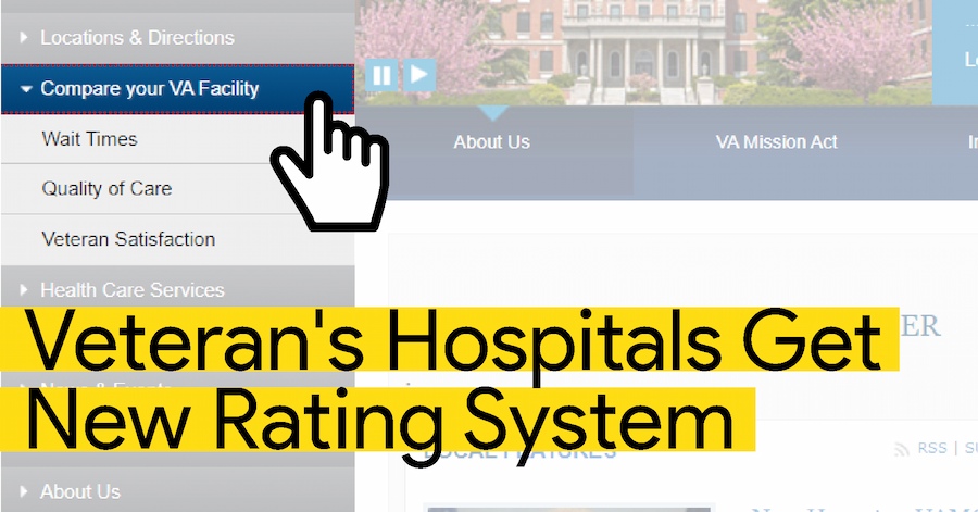 Veteran's Hospitals Get New Rating System