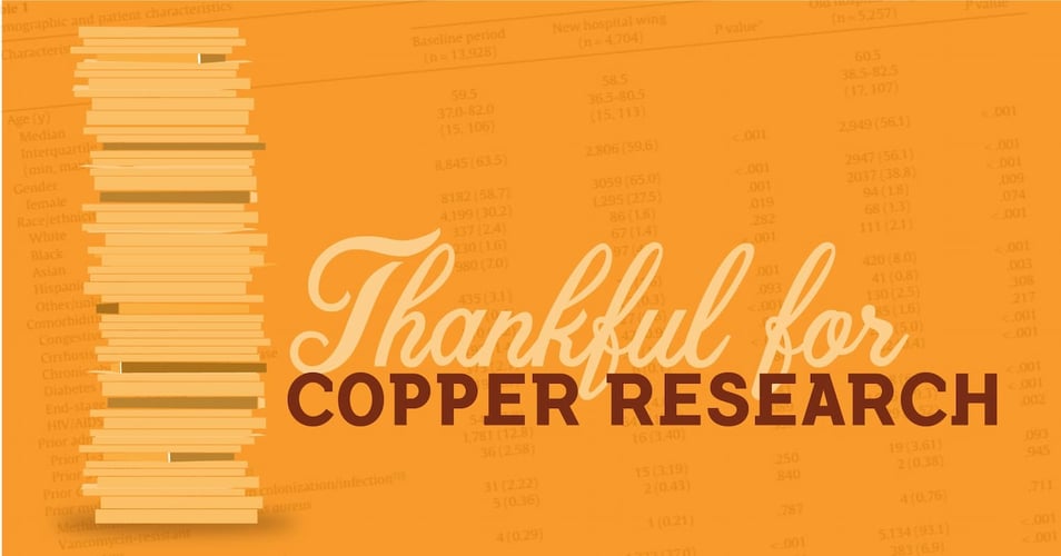 Thankful For: Copper Research