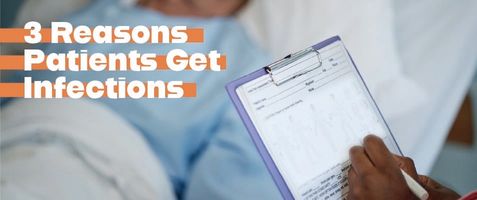 3 Reasons Why Patients Get Infections