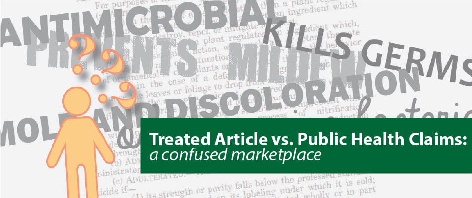 Treated Article vs. Public Health Claims