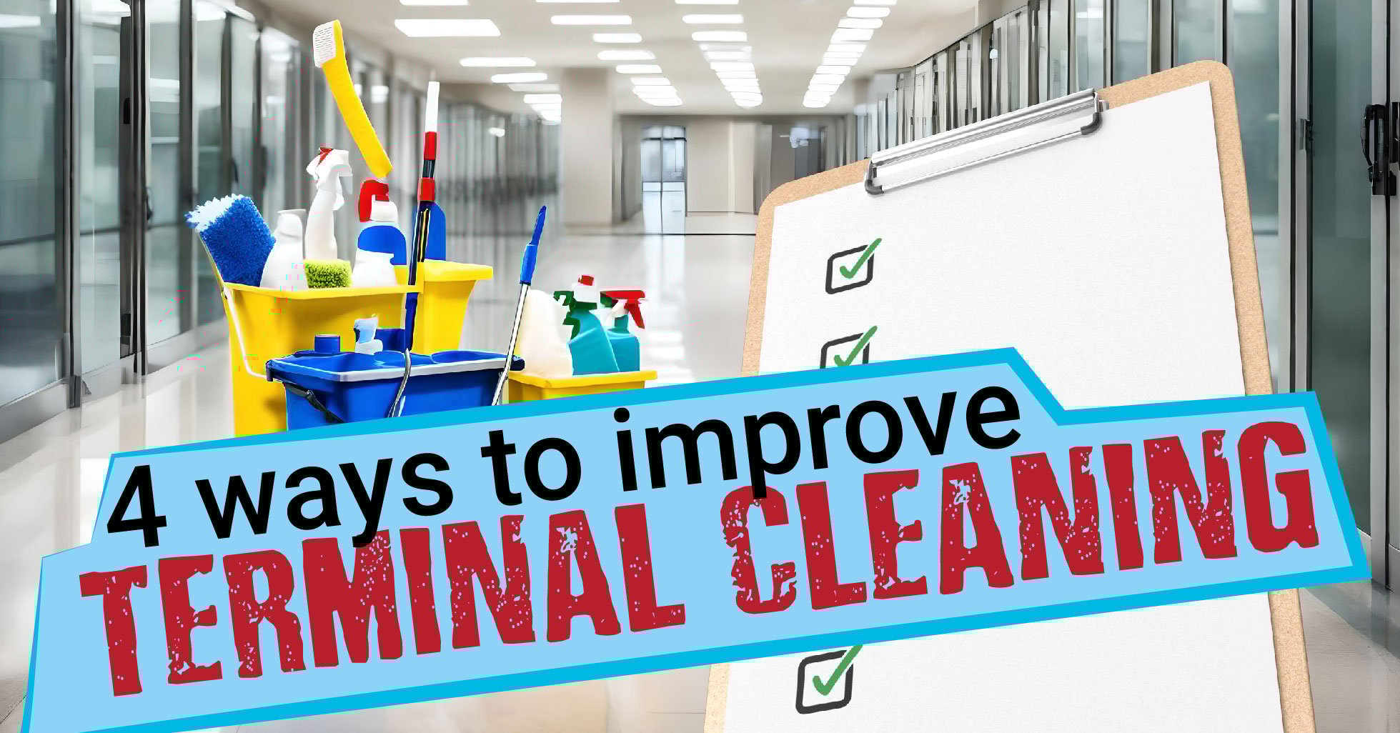 4 Ways to Improve Terminal Cleaning