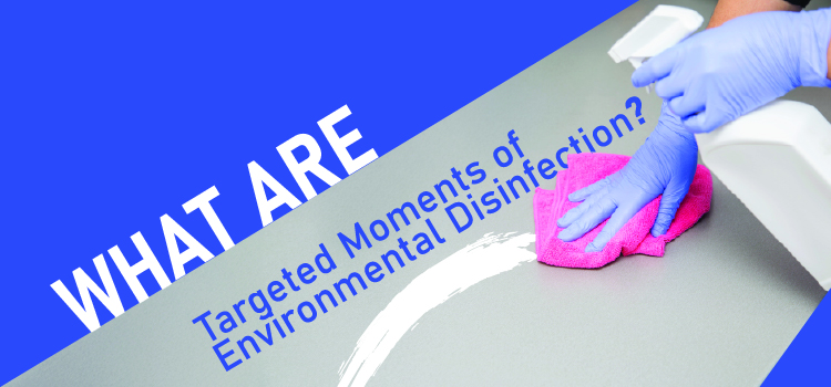 What are "Targeted Moments of Environmental Disinfection" (TMED)?